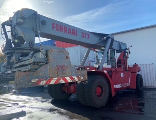 Preowned Full Container Reachstacker CVS F377 for sale